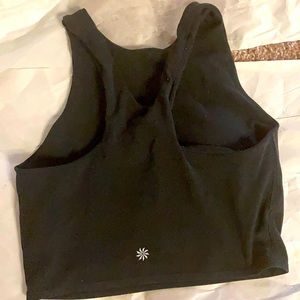 Built in bra crop tank
